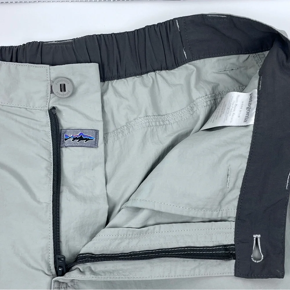 Patagonia Men's 100% Nylon Hybrid Hiking Shorts Size M; Outdoor, Camoing, Beach - Picture 8 of 11